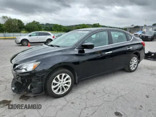 2018 Nissan Sentra SV with VIN 3N1AB7AP6JL622015, listed as a Copart auction lot 61285935 with 124,167 mi miles and Salvage title. Bid and sale history available at DreamBid. Image 1.