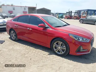 2018 Hyundai Sonata Sport with VIN 5NPE34AF3JH664160, listed as a IAAI auction lot 42072342 with 98,478 mi miles and . Bid and sale history available at carsss.com. Image 1.