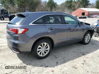 2018 Acura RDX with VIN 5J8TB4H35JL012823, listed as a Copart auction lot 51625435 with 86,709 mi miles and Salvage Title. Bid and sale history available at carsss.com. Image 3.