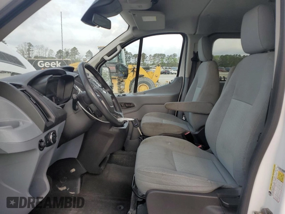 2015 Ford Transit XL with VIN 1FBZX2ZM6FKA63173, listed as a Copart auction lot 51581935 with 218,050 mi miles and Salvage Title. Bid and sale history available at DreamBid. Image 7.