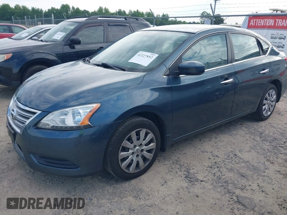 2015 Nissan Sentra SR with VIN 3N1AB7AP9FY296110, listed as a IAAI auction lot 42227852 with 141,302 mi miles and . Bid and sale history available at DreamBid. Image 16.