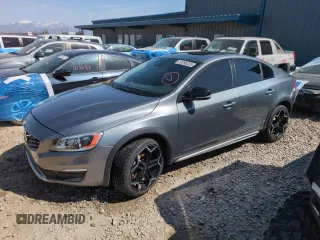 2017 Volvo S60 with VIN YV440MUM0H2005072, listed as a Copart auction lot 53296325 with 98,365 mi miles and Salvage title. Bid and sale history available at DreamBid. Image 1.