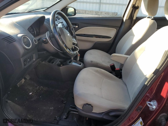 2019 Mitsubishi Mirage G4 SE with VIN ML32F4FJ9KHF17032, listed as a Copart auction lot 79133274 with 110,794 mi miles and Salvage Title. Bid and sale history available at carsss.com. Image 7.