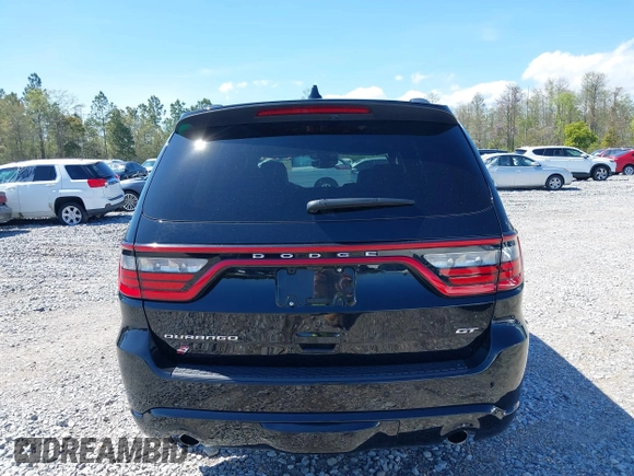 2024 Dodge Durango GT with VIN 1C4RDJDG7RC153205, listed as a IAAI auction lot 41862211 with 37,018 mi miles and . Bid and sale history available at DreamBid. Image 16.