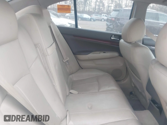 2007 Infiniti G35 G35x with VIN JNKBV61F77M824658, listed as a IAAI auction lot 40803695 with Not Provided miles and . Bid and sale history available at DreamBid. Image 8.