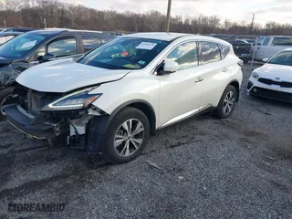 2022 Nissan Murano S with VIN 5N1AZ2ASXNC123862, listed as a IAAI auction lot 41009648 with 49,747 mi miles. Bid and sale history available at carsss.com. Image 17.