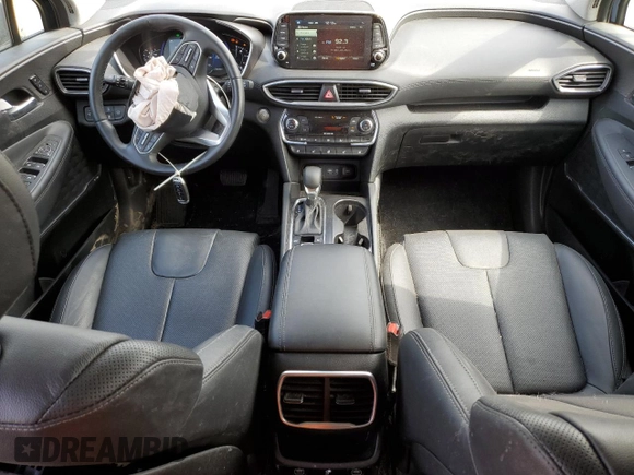 2020 Hyundai Santa Fe Limited with VIN 5NMS5CADXLH235166, listed as a Copart auction lot 50914485 with 25,643 mi miles and Salvage Title. Bid and sale history available at carsss.com. Image 8.