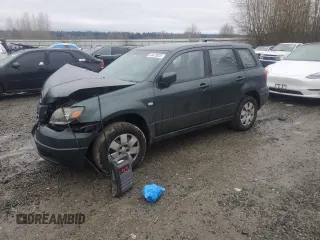 2003 Mitsubishi Outlander LS with VIN JA4LX31G13U113680, listed as a Copart auction lot 43475025 with 138,364 mi miles and Salvage Title. Bid and sale history available at carsss.com. Image 1.