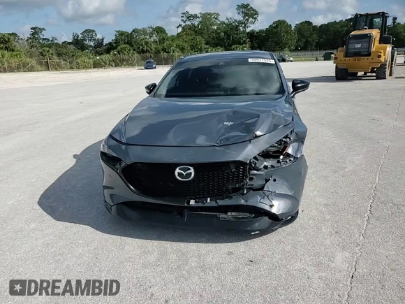 2021 Mazda 3 Premium Plus with VIN JM1BPBNYXM1403126, listed as a Copart auction lot 59971535 with 56,952 mi miles and Salvage title. Bid and sale history available at DreamBid. Image 13.