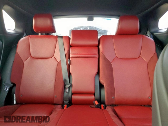 2023 Lexus RX 500h F Sport Performance with VIN 2T2BCMEA3PC001843, listed as a Copart auction lot 56224235 with 11,545 mi miles and Salvage title. Bid and sale history available at DreamBid. Image 10.