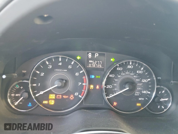 2011 Subaru Legacy 2.5i with VIN 4S3BMCA65B3236890, listed as a Copart auction lot 88783995 with 78,726 mi miles and Salvage title. Bid and sale history available at DreamBid. Image 9.