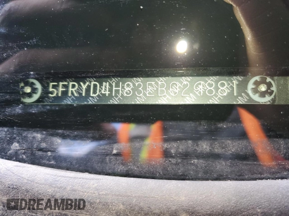 2014 Acura MDX Advance with VIN 5FRYD4H83EB029881, listed as a Copart auction lot 47689435 with 97,184 mi miles and Salvage Title. Bid and sale history available at DreamBid. Image 15.