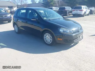 2013 Volkswagen Golf w/Conv & Sunroof with VIN WVWDB7AJ2DW138332, listed as a IAAI auction lot 42039901 with 113,636 mi miles. Bid and sale history available at carsss.com. Image 1.