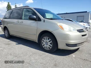 2004 Toyota Sienna CE with VIN 5TDZA23C24S003958, listed as a Copart auction lot 47366395 with 267,740 mi miles and Salvage Title. Bid and sale history available at carsss.com. Image 4.