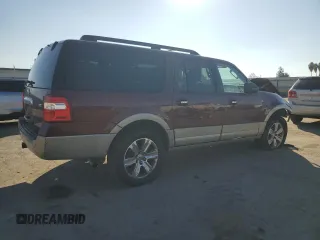2010 Ford Expedition EL Eddie Bauer with VIN 1FMJK1J54AEB68836, listed as a Copart auction lot 42573305 with 175,999 mi miles and Salvage Title. Bid and sale history available at carsss.com. Image 3.