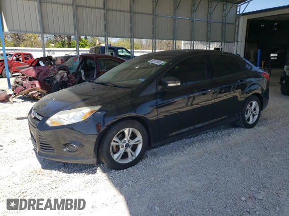 2014 Ford Focus SE with VIN 1FADP3F25EL460855, listed as a Copart auction lot 52911945 with 140,181 mi miles and Salvage Title. Bid and sale history available at DreamBid. Image 1.