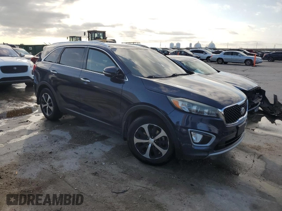2016 Kia Sorento EX z VIN 5XYPH4A16GG062092, wystawiony jako Copart lot #60347405 z przebiegiem 164 232 mil mil oraz Szkoda całkowita • Salvage title. Historia ofert i sprzedaży dostępna na DreamBid. Obrazek 4.