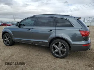 2015 Audi Q7 Premium Plus z VIN WA1LMAFE3FD015758, wystawiony jako Copart lot #48717595 z przebiegiem 139 096 mil mil oraz Szkoda całkowita • Salvage title. Historia ofert i sprzedaży dostępna na DreamBid. Obrazek 2.