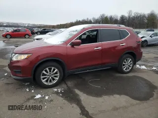 2018 Nissan Rogue SV z VIN 5N1AT2MV7JC843721, wystawiony jako Copart lot #44575425 z przebiegiem 209 097 mil mil oraz Szkoda całkowita • Salvage title. Historia ofert i sprzedaży dostępna na DreamBid. Obrazek 1.