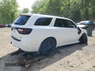 2017 Dodge Durango R/T with VIN 1C4SDJCTXHC606540, listed as a Copart auction lot 57125365 with 141,591 mi miles and Salvage title. Bid and sale history available at DreamBid. Image 3.