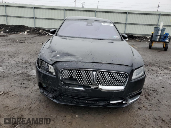 2017 Lincoln Continental with VIN 1LN6L9TP5H5637314, listed as a Copart auction lot 42365555 with 89,000 mi miles and Salvage Title. Bid and sale history available at DreamBid. Image 5.