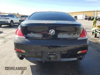 2005 BMW 6 Series 645Ci with VIN WBAEH73455CF95326, listed as a Copart auction lot 78535474 with 221,966 mi miles and Salvage Title. Bid and sale history available at carsss.com. Image 6.