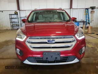 2019 Ford Escape Titanium with VIN 1FMCU9J98KUB93072, listed as a Copart auction lot 61931205 with 64,412 mi miles and Salvage title. Bid and sale history available at DreamBid. Image 5.