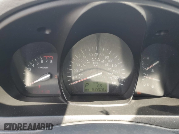 2009 Kia Spectra EX with VIN KNAFE221395597123, listed as a Copart auction lot 71639824 with 83,203 mi miles and Salvage Title. Bid and sale history available at carsss.com. Image 9.