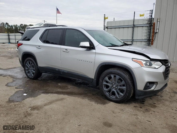 2019 Chevrolet Traverse RS with VIN 1GNERJKW1KJ274606, listed as a Copart auction lot 41912095 with 98,331 mi miles and Salvage Title. Bid and sale history available at carsss.com. Image 4.