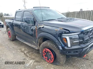 2024 Ford F-150 Raptor with VIN 1FTFW1RJ0RFA93011, listed as a IAAI auction lot 41730526 with 10,213 mi miles and . Bid and sale history available at carsss.com. Image 6.