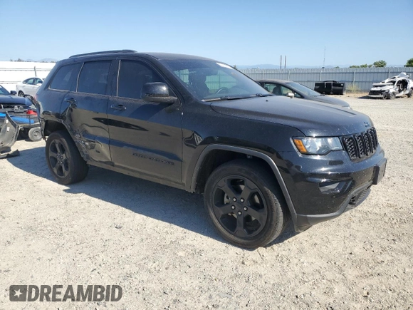 2018 Jeep Grand Cherokee Altitude z VIN 1C4RJFAG7JC382501, wystawiony jako Copart lot #59394445 z przebiegiem 59 143 mil mil oraz Szkoda całkowita • Salvage title. Historia ofert i sprzedaży dostępna na DreamBid. Obrazek 4.