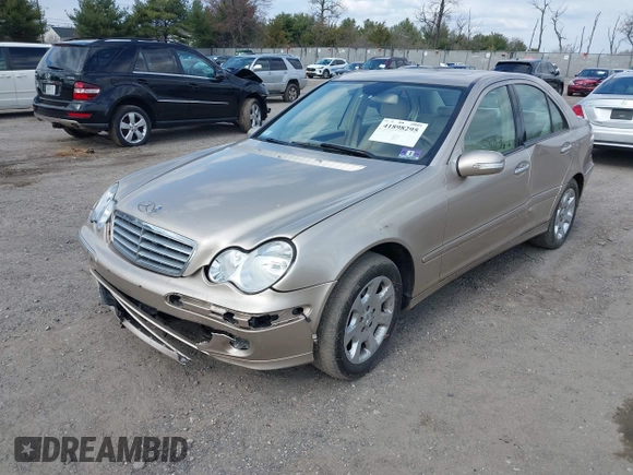 2005 Mercedes-Benz C 240 with VIN WDBRF81J35F665750, listed as a IAAI auction lot 41898295 with 82,991 mi miles and . Bid and sale history available at DreamBid. Image 2.