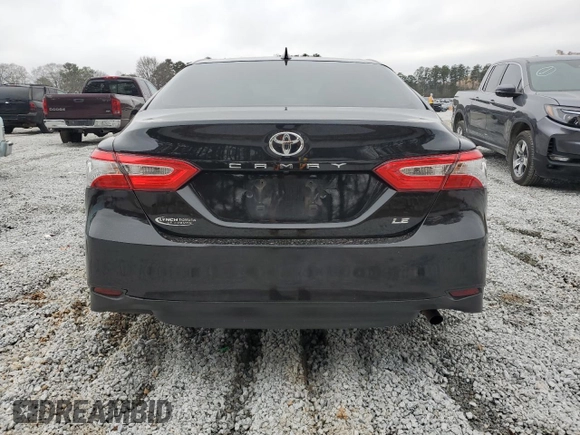 2020 Toyota Camry LE with VIN 4T1C11AKXLU963173, listed as a Copart auction lot 43066665 with 162,523 mi miles and Salvage Title. Bid and sale history available at carsss.com. Image 6.