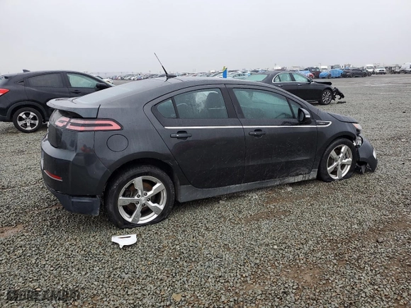 2014 Chevrolet Volt with VIN 1G1RH6E44EU155156, listed as a Copart auction lot 42649875 with 154,107 mi miles and Salvage Title. Bid and sale history available at carsss.com. Image 3.