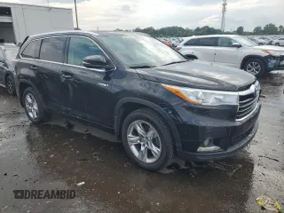 2014 Toyota Highlander Limited with VIN 5TDDCRFH7ES006134, listed as a Copart auction lot 58815715 with 182,286 mi miles and Clean title. Bid and sale history available at DreamBid. Image 4.
