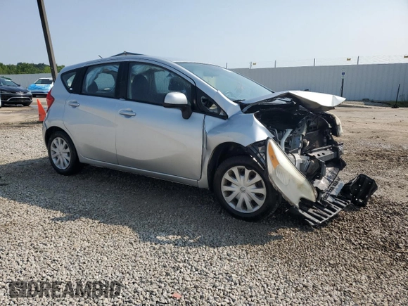 2014 Nissan Note S Plus with VIN 3N1CE2CP0EL401855, listed as a Copart auction lot 60452585 with 132,416 mi miles and Non repairable. Bid and sale history available at DreamBid. Image 4.