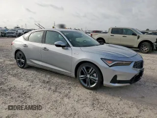 2024 Acura Integra Technology z VIN 19UDE4H65RA018845, wystawiony jako Copart lot #54535005 z przebiegiem 14 678 mil mil oraz Szkoda całkowita • Salvage title. Historia ofert i sprzedaży dostępna na DreamBid. Obrazek 4.