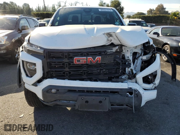 2024 GMC Canyon 2WD Elevation with VIN 1GTP5BEK1R1144007, listed as a Copart auction lot 84437474 with 7,278 mi miles and Salvage Title. Bid and sale history available at carsss.com. Image 5.