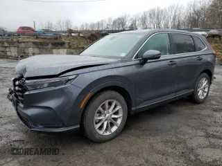 2024 Honda CR-V EX-L with VIN 2HKRS4H77RH467846, listed as a Copart auction lot 51427505 with 25,014 mi miles and Salvage Title. Bid and sale history available at carsss.com. Image 1.