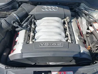 2005 Audi A8 L with VIN WAUML44E25N012034, listed as a IAAI auction lot 42056226 with 143,495 mi miles. Bid and sale history available at carsss.com. Image 10.