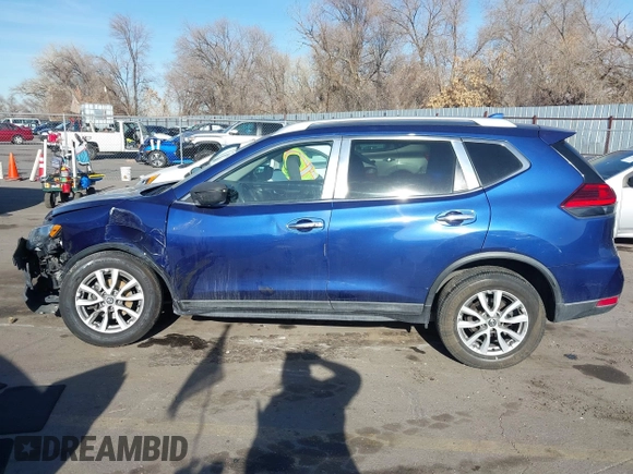 2017 Nissan Rogue SV with VIN KNMAT2MV6HP534295, listed as a IAAI auction lot 41150780 with 131,709 mi miles and . Bid and sale history available at carsss.com. Image 14.
