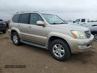 2004 Lexus GX 470 z VIN JTJBT20X740033069, wystawiony jako Copart lot #56011045 z przebiegiem 263 891 mil mil oraz Tytuł czysty. Historia ofert i sprzedaży dostępna na DreamBid. Obrazek 4.