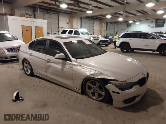 2014 BMW 3 Series 328d with VIN WBA3D3C57EK156586, listed as a IAAI auction lot 41328159 with 233,080 mi miles and . Bid and sale history available at DreamBid. Image 1.