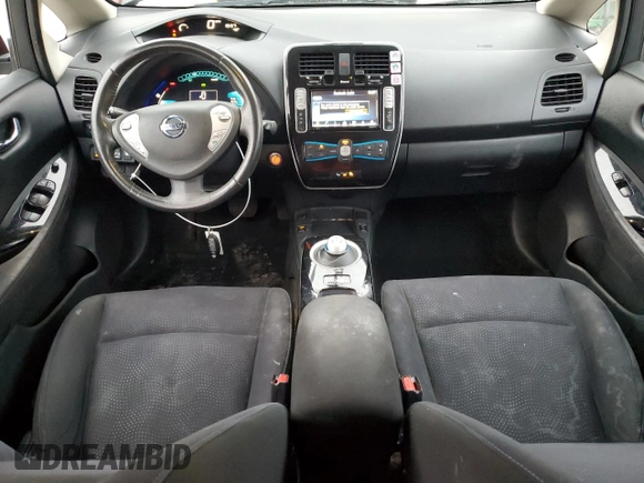 2017 Nissan LEAF S with VIN 1N4BZ0CP7HC309178, listed as a Copart auction lot 86210214 with 69,397 mi miles and Salvage Title. Bid and sale history available at carsss.com. Image 8.