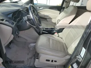 2015 Ford Escape Titanium with VIN 1FMCU9J93FUA28794, listed as a Copart auction lot 50655305 with 112,105 mi miles and Salvage title. Bid and sale history available at DreamBid. Image 7.