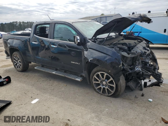 2017 GMC Canyon 4WD Denali with VIN 1GTG6EEN0H1181427, listed as a Copart auction lot 47366115 with 130,544 mi miles and Salvage Title. Bid and sale history available at carsss.com. Image 4.