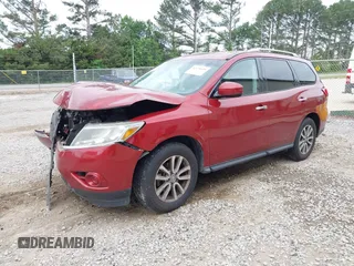 2016 Nissan Pathfinder SV with VIN 5N1AR2MM2GC629654, listed as a IAAI auction lot 42170119 with 121,000 mi miles and . Bid and sale history available at DreamBid. Image 17.