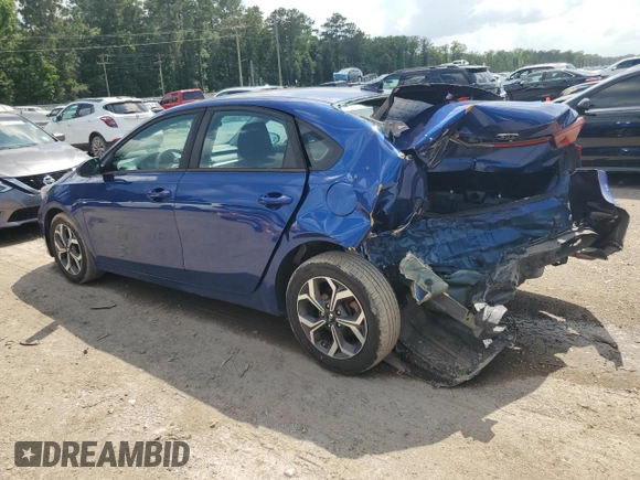 2019 Kia Forte LXS with VIN 3KPF24AD4KE107057, listed as a Copart auction lot 61858535 with 54,807 mi miles and Salvage title. Bid and sale history available at DreamBid. Image 2.