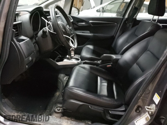 2015 Honda Fit EX-L with VIN 3HGGK5H89FM747538, listed as a Copart auction lot 48853795 with 73,361 mi miles and Clean Title. Bid and sale history available at carsss.com. Image 7.