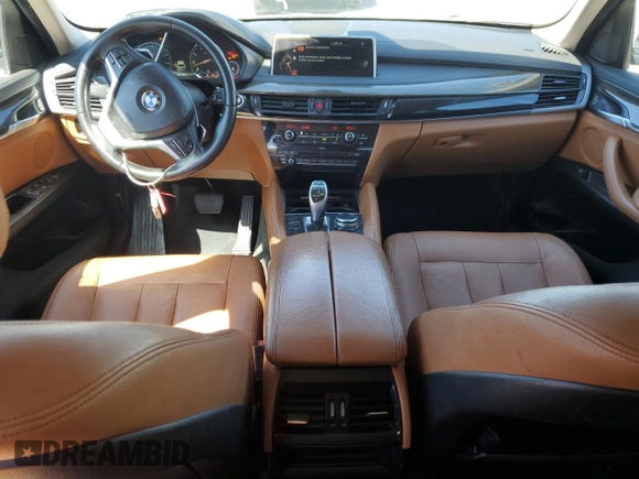 2016 BMW X6 sDrive35i with VIN 5UXKU0C55G0F92740, listed as a Copart auction lot 65639533 with 84,708 mi miles. Bid and sale history available at carsss.com. Image 8.